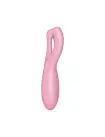 Кліторальний смарт-вібратор Satisfyer Threesome 4 Pink з трьома пальчиками photo 3