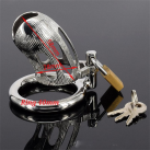 Пояс верности для мужчин. Нержавеющая сталь. С замком. photo 5