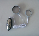 Электростимулятор с кольцами для пениса. Вибрационный. photo 2