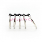 Насадка на пенис с 5 кольцами из нержавеющей стали photo 4