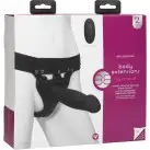 Страпон унісекс Doc Johnson Body Extensions – Be Risque, вібрація, пульт керування, порожня насадка photo 7