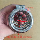 Стальной мужской пояс целомудрия photo 3