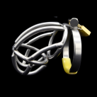 Кольцо на пенис с замком из нержавеющей стали  photo 2