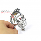 Стальной пояс целомудрия с анальной пробкой photo 6