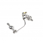 Стальной пояс целомудрия с анальной пробкой photo 5