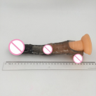 Силиконовая насадка на пенис ZCZ WQ1358 photo 3
