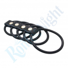 Эрекционные кольца RomeoNight - 5 шт. photo 4