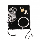 Пояс верности для мужчин. Нержавеющая сталь. С замком. photo 1