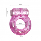 Кольцо для пениса. Силикон. С вибрацией. photo 6