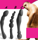 Анальный фаллоимитатор из силикона photo 2