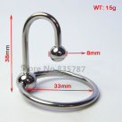 Насадка на пенис стальная, 33 мм photo 1