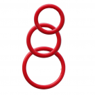 Набор силиконовых эрекционных колец photo 4