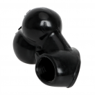 Чехол на мошенку для задержки эякуляции, белый/черный photo 4