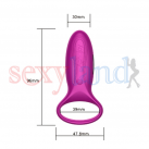 Эрекционное кольцо с вибратором. 7 режимов стимуляции photo 3