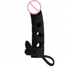 Насадка на пенис силиконовая с вибропулей photo 2