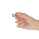 Віброкуля PowerBullet First-Class Bullet 2.5″ з Key Chain Pouch, Rose Gold, 9 режимів вібрації photo 6