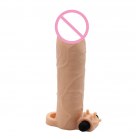 Рукав на пенис реалистичный с вибрацией, 20 на 5.5 см photo 3