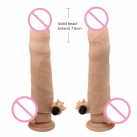 Рукав на пенис реалистичный с вибрацией, 20 на 5.5 см photo 6