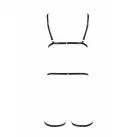 Портупея стрепи на все тіло Indica black XXL/XXXL — Passion Exclusive photo 4