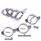 Пояс верности для мужчин. Нержавеющая сталь. С замком. photo 3