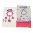 Эрекционное кольцо с вибратором и 3 мячами photo 3