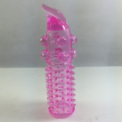 Насадка на пенис силиконовая прозрачная с шариками photo 3