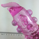 Насадка на пенис силиконовая прозрачная с шариками photo 4