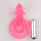 Кольцо для пениса Дельфин. Силикон. С вибрацией. photo 4