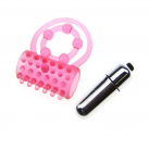 Кольцо для пениса двойное. Силикон. С вибрацией. photo 4