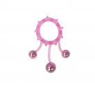 Силиконове эрекционное кольцо с 3 бусинами photo 3