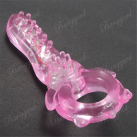 Кольцо для пениса. Силикон. С вибрацией и стимуляцией клитора. photo 3