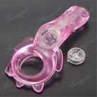 Кольцо для пениса. Силикон. С вибрацией и стимуляцией клитора. photo 6