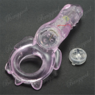 Кольцо для пениса. Силикон. С вибрацией и стимуляцией клитора. photo 4