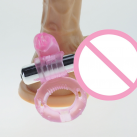 Кольцо на пенис, 7 режимов вибрации, цвет прозрачный photo 6