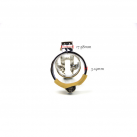 Пояс верности для мужчин. Нержавеющая сталь. С замком.  photo 5