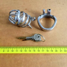 Мужской пояс целомудрия стальной photo 4