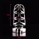 Пояс верности для мужчин. Нержавеющая сталь. С замком. photo 1