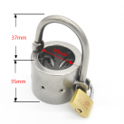 Пояс верности для мужчин. Нержавеющая сталь. С замком. photo 1