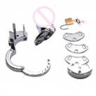 Пояс верности для мужчин. Нержавеющая сталь. С замком. photo 4