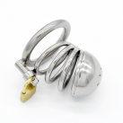 Пояс верности для мужчин. Нержавеющая сталь. С замком. photo 5