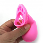 Пояс верности для мужчин. Силикон. С замком. photo 6