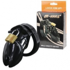 Пояс верности для мужчин. Пластик. С замком. Черный. photo 2