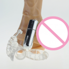 Эрекционное кольцо с вибропулей и усиками photo 1