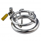 Стальне кольца на пенис с замком photo 4