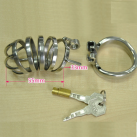 Пояс верности для мужчин. Нержавеющая сталь. С замком. photo 4