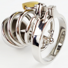 Насадка на пенис из нержавеющей стали с замком, 10 шт. photo 6