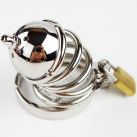 Насадка на пенис из нержавеющей стали с замком, 10 шт. photo 5