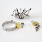 Насадка на пенис из нержавеющей стали с замком photo 3