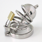 Насадка на пенис из нержавеющей стали с замком photo 2