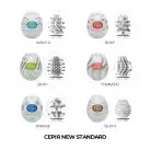 Мастурбатор-яйцо Tenga Egg Boxy с геометрическим рельефом photo 6